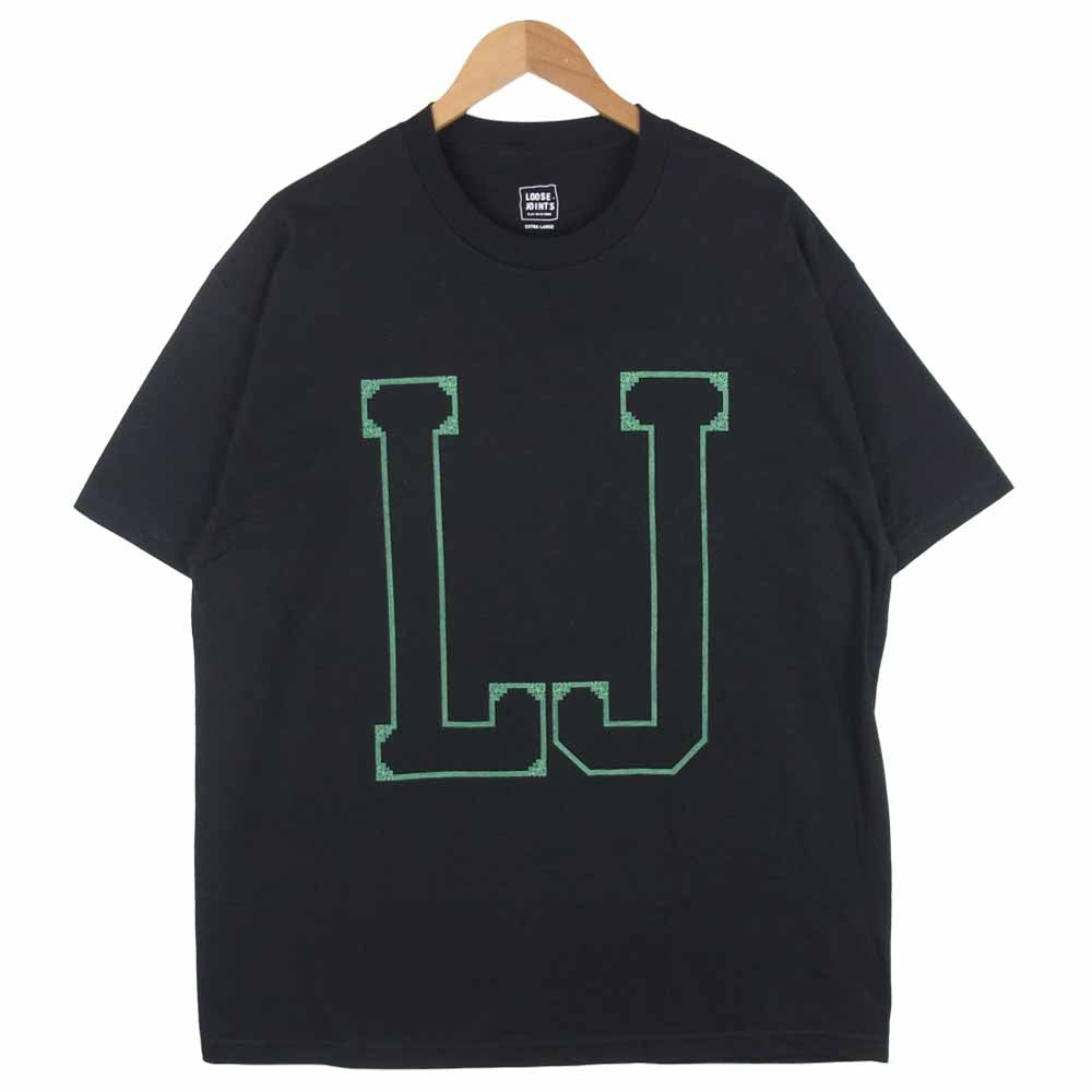 ルーズジョインツ LJ_AW21-T13 FOR LJ ロゴ 半袖 Tシャツ XL【新古品】【未使用】【中古】