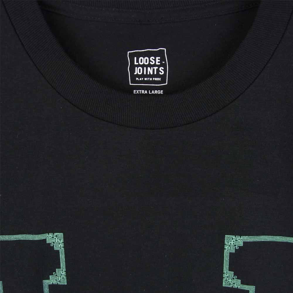 ルーズジョインツ LJ_AW21-T13 FOR LJ ロゴ 半袖 Tシャツ XL【新古品】【未使用】【中古】