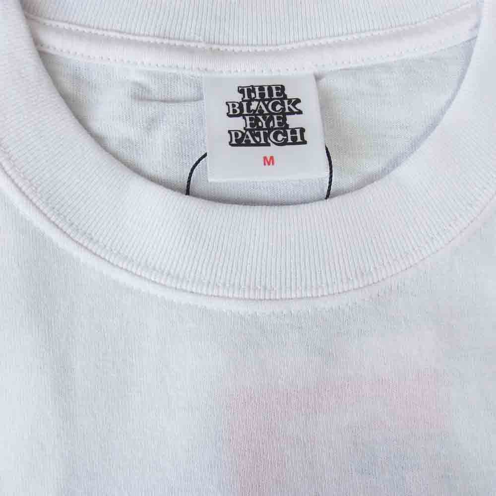 ブラックアイパッチ BEPSS20TE08 HOMEBOYZ TEE 半袖 Tシャツ ホワイト系 M【新古品】【未使用】【中古】
