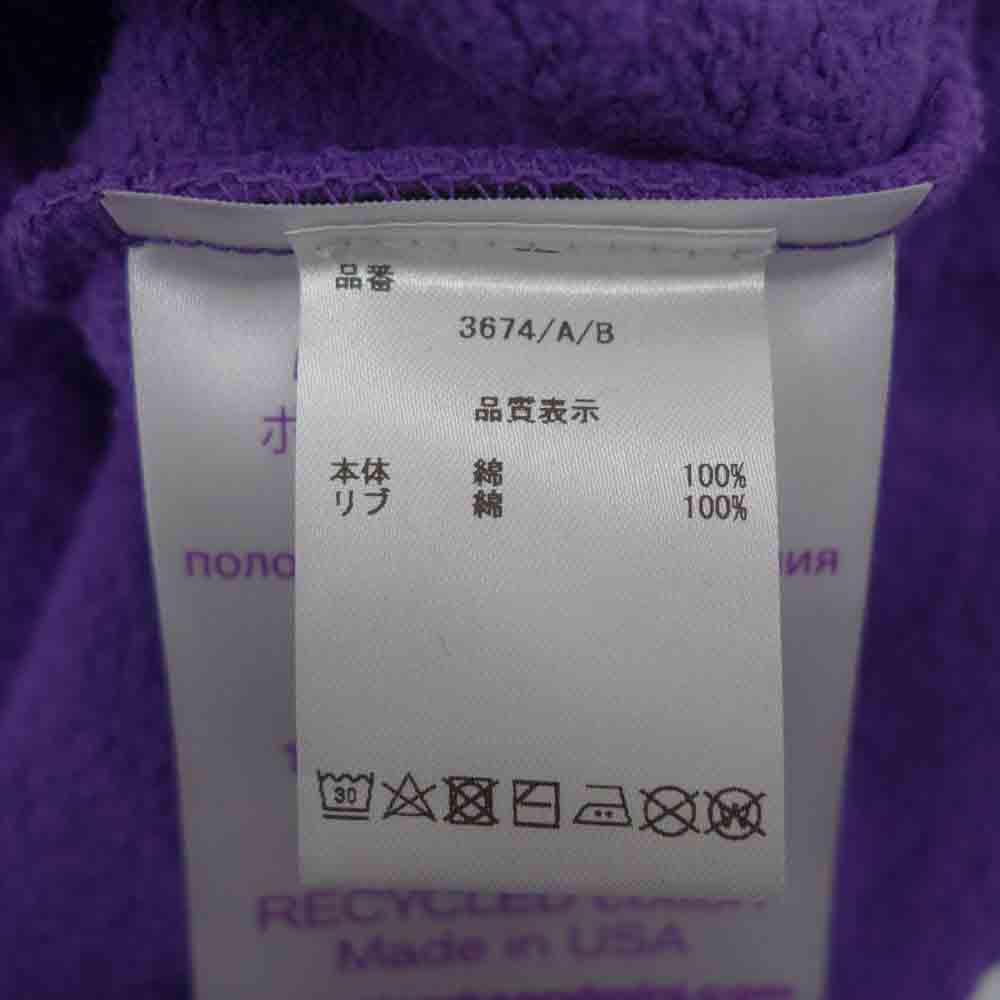 PAM パム 3674/A POZ MEZ AMPLIFICATION HOODED SWEAT フーデッド スウェット プルオーバー パーカー L【新古品】【未使用】【中古】