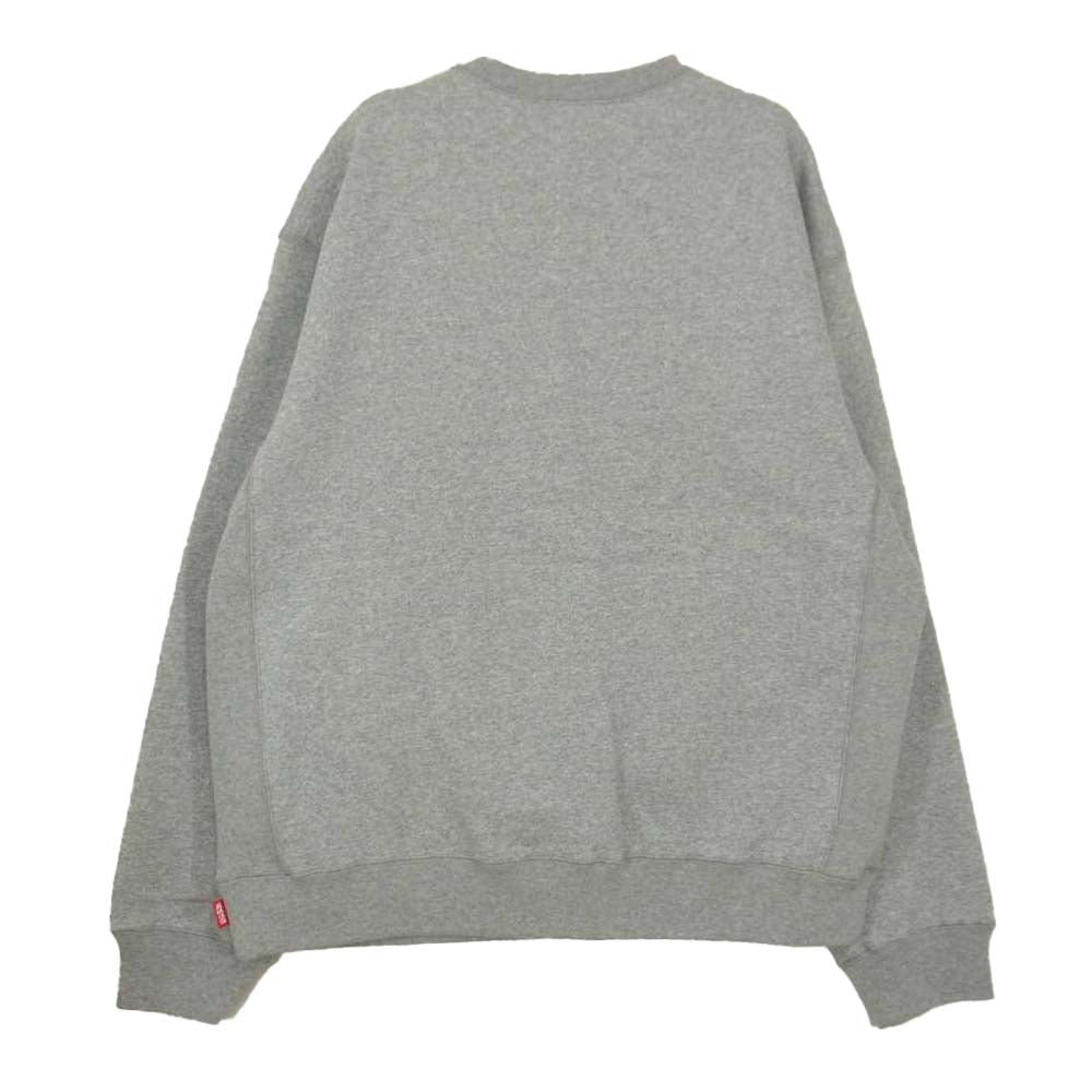 ブラックアイパッチ BEPFW21TP09 HANDLE WITH CARE CREW SWEAT クルーネック スウェット  グレー系 L【新古品】【未使用】【中古】