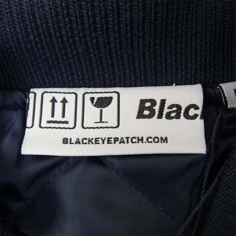 ブラックアイパッチ BEPFW21OT03 B EMBLEM DUCK VEST B エンブレム ダック ベスト ネイビー系 L【新古品】【未使用】【中古】