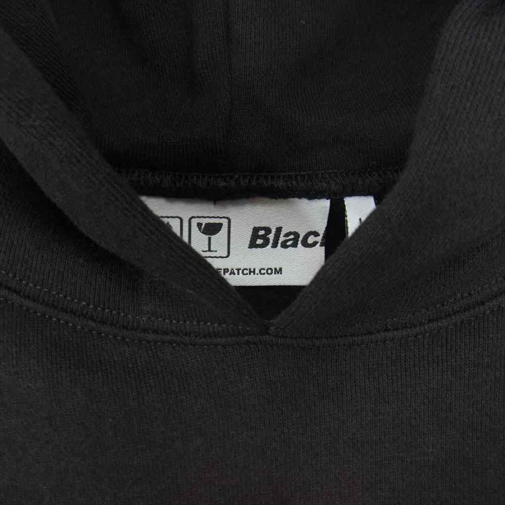 ブラックアイパッチ BEPFW20TP23 HOT LABEL HOODIE ホット ラベル フーディー ブラック ブラック系 L【新古品】【未使用】【中古】