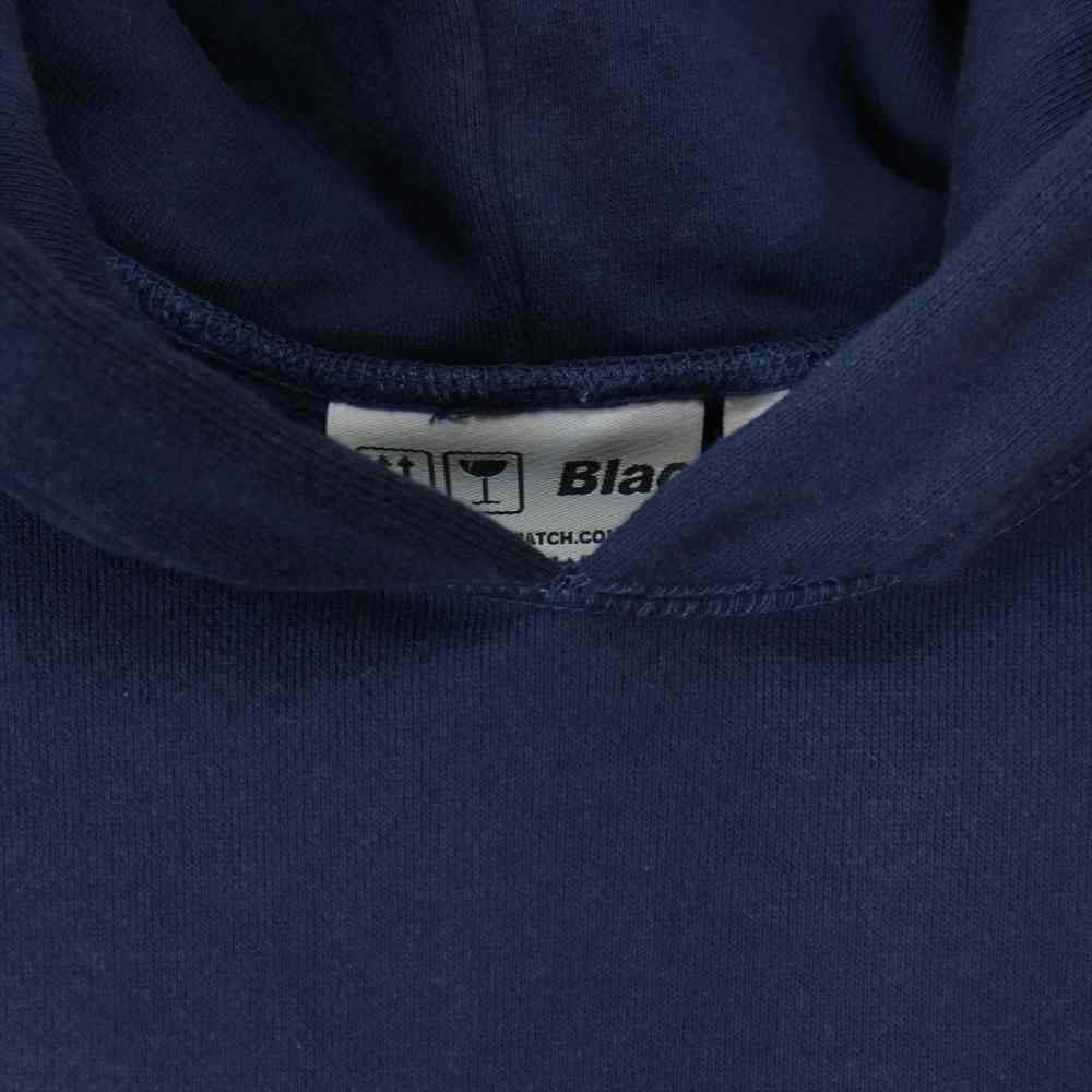 ブラックアイパッチ BEPFW20EI18 FLYING OG LABEL HOODIE 鉄腕アトム ラベル フーディー パーカー ネイビー系 M【新古品】【未使用】【中古】