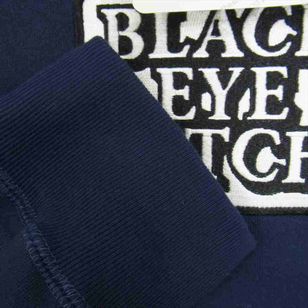 ブラックアイパッチ BEPFW20EI18 FLYING OG LABEL HOODIE 鉄腕アトム ラベル フーディー パーカー ネイビー系 M【新古品】【未使用】【中古】