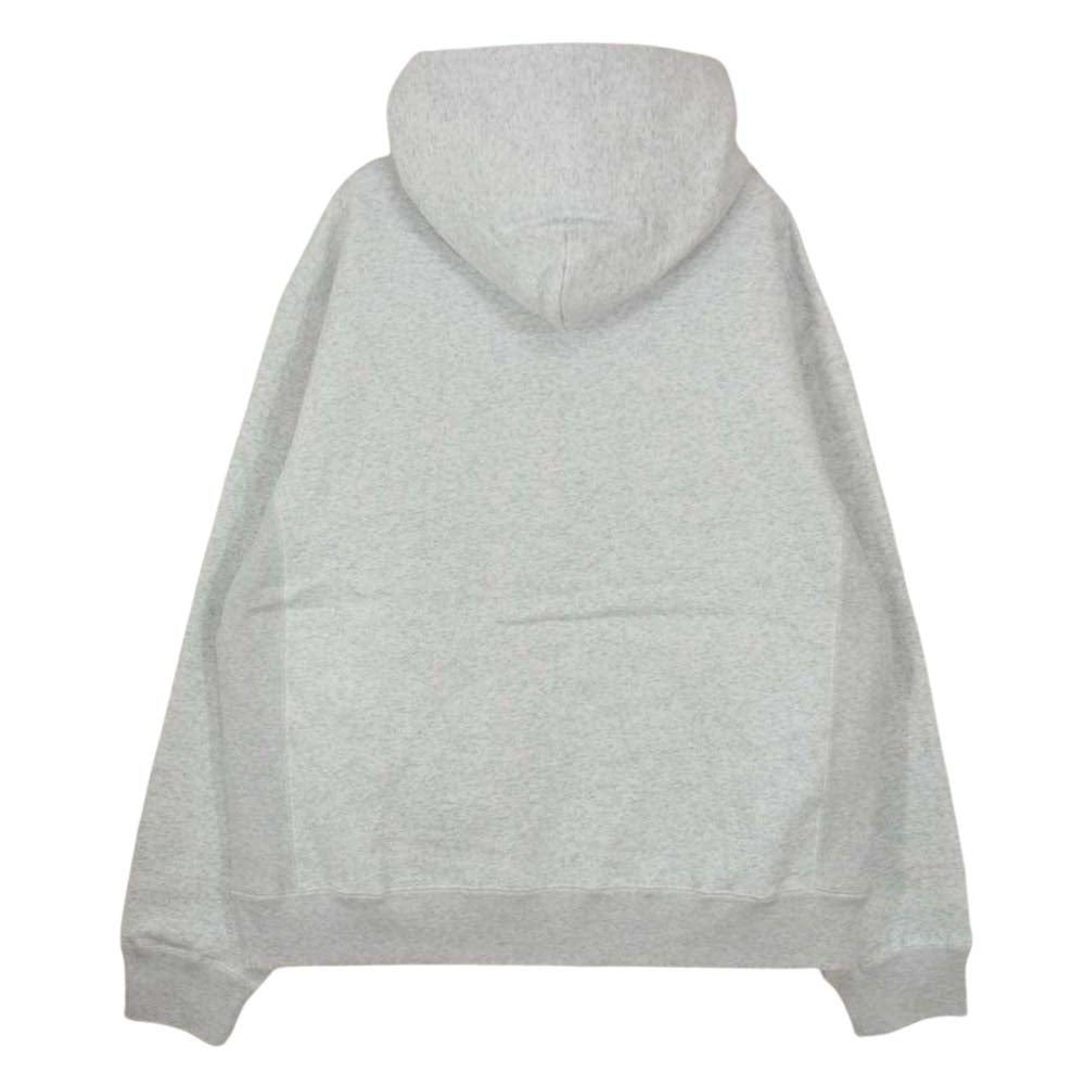 ブラックアイパッチ BEPFW21TP04 ROYAL SCRIPT HOODIE フーディ パーカー グレー系 M【新古品】【未使用】【中古】