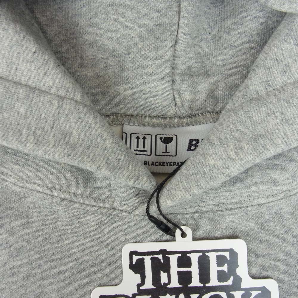 ブラックアイパッチ BEPFW21TP08 TECHWARE HOODIE フーディ パーカー グレー系 L【新古品】【未使用】【中古】