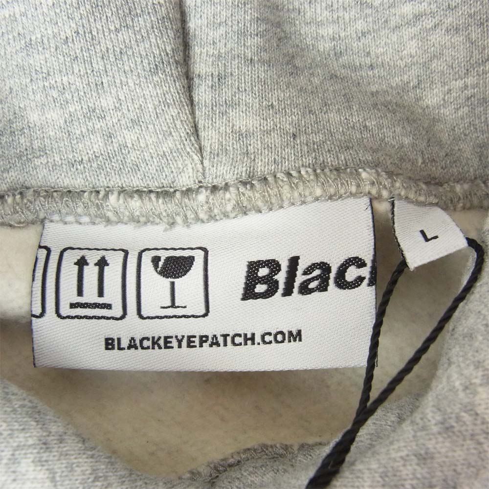 ブラックアイパッチ BEPFW21TP08 TECHWARE HOODIE フーディ パーカー グレー系 L【新古品】【未使用】【中古】