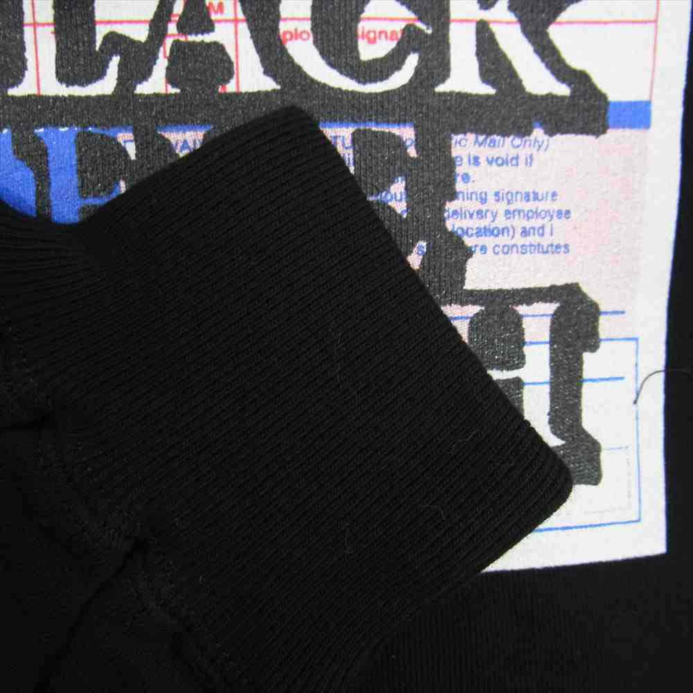 ブラックアイパッチ BEPSS20TP09 BLACK EYE PATCH LABEL HOODIE フーディ パーカー ブラック系 M【新古品】【未使用】【中古】