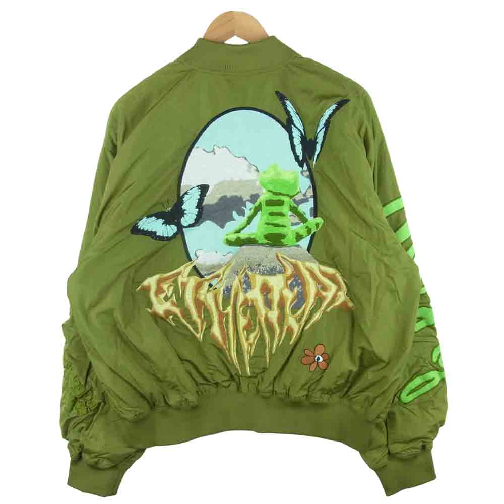 PAM パム 39122-MLT MASTERS FROG REVERSIBLE BOMBER JACKET リバーシブル ボンバー ジャケット MA-1 L【新古品】【未使用】【中古】