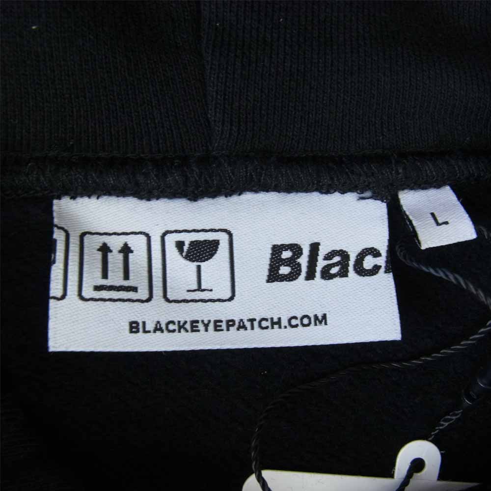 ブラックアイパッチ 21SS BEPSS21EI06 × APHRODITE GANG HOLDINGS HOODIE 舐達磨 ブラック系 L【新古品】【未使用】【中古】