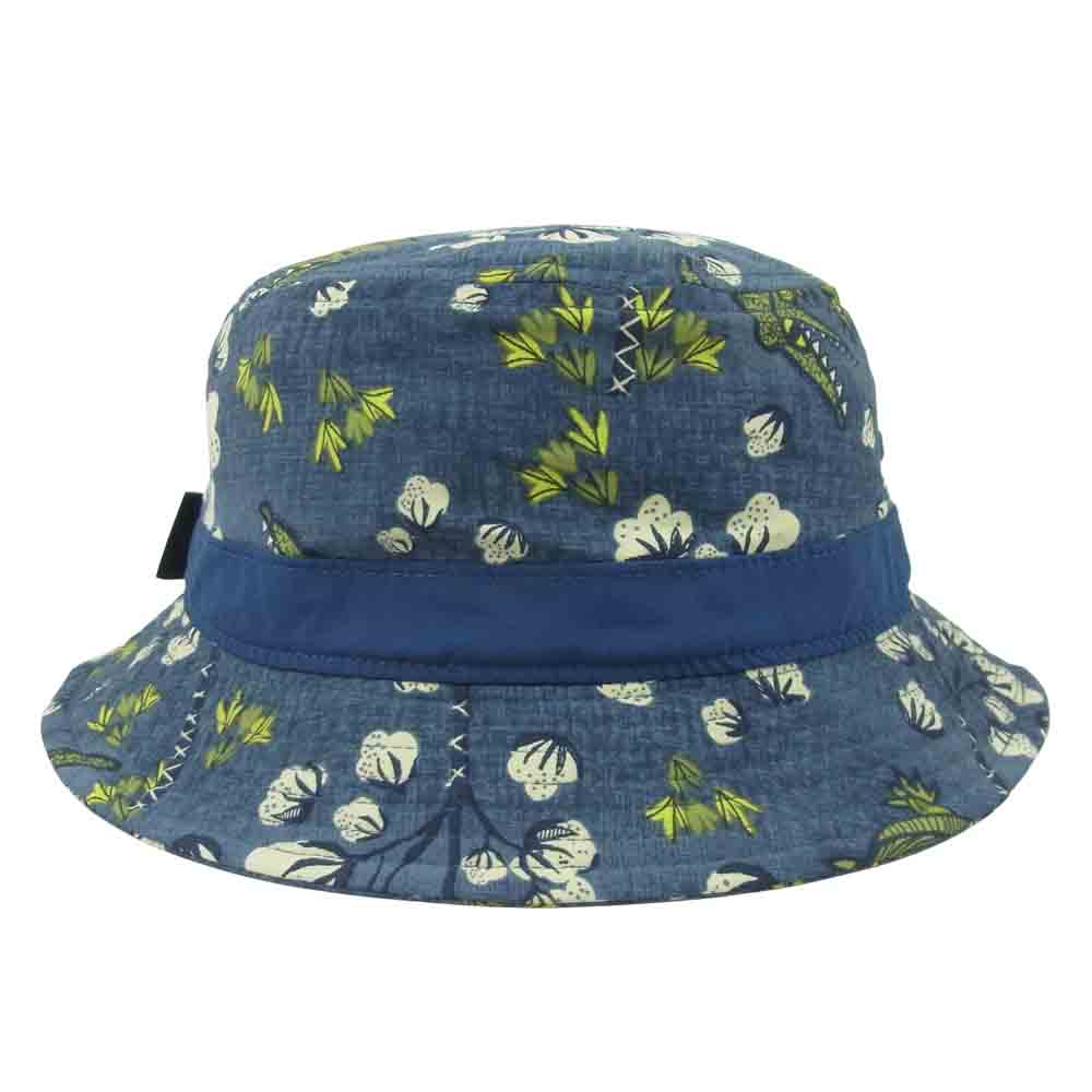 patagonia パタゴニア 29156 ウェーブフェアラー バケツ ハット 帽子 ナイロン 中国製 インディゴブルー系 S【中古】