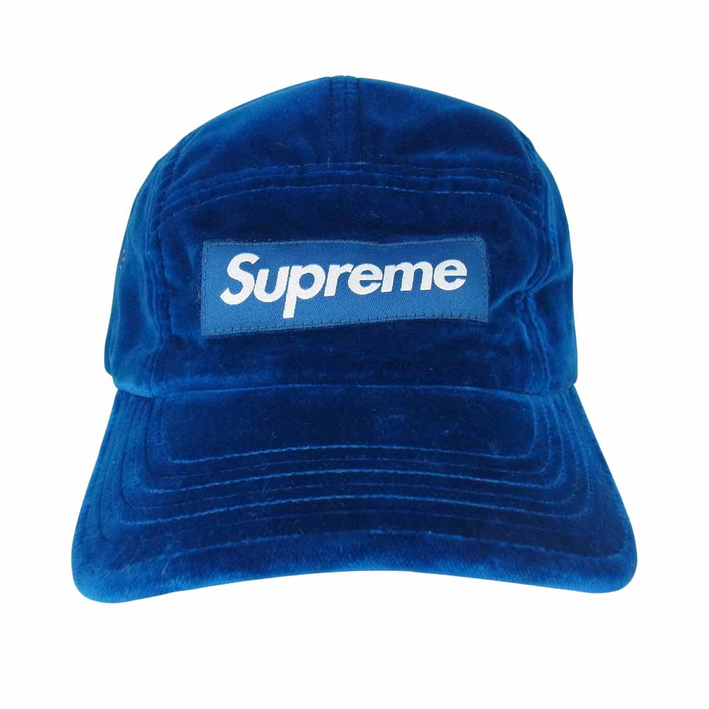 Supreme シュプリーム 18AW Velvet Camp Cap ベルベット ベロア キャンプ キャップ【中古】
