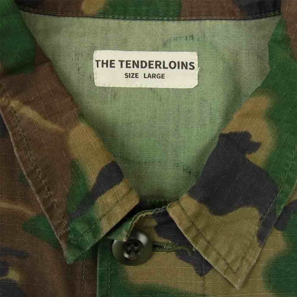 TENDERLOIN テンダーロイン 16AW T-ARMY JKT JF アーミージャケット リップストップ L【中古】
