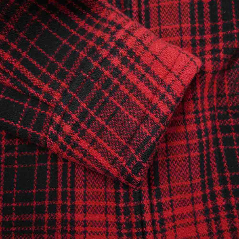 TENDERLOIN テンダーロイン T-FIELD MASTER フィールドマスター チェック ジップアップ ジャケット 42【中古】