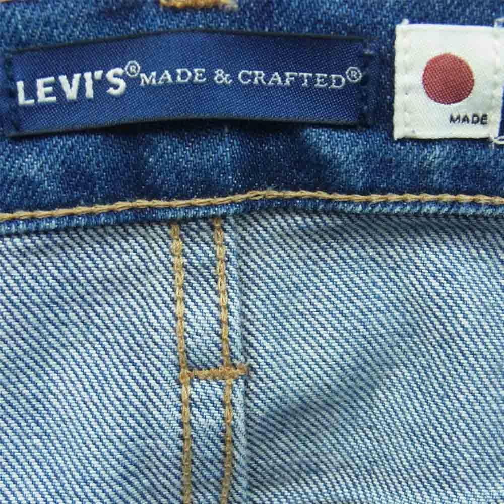 Levi's リーバイス MADE & CRAFTED メイドアンドクラフテッド 512 スリム テーパード デニム パンツ 日本製 インディゴブルー系 W33 L32【中古】