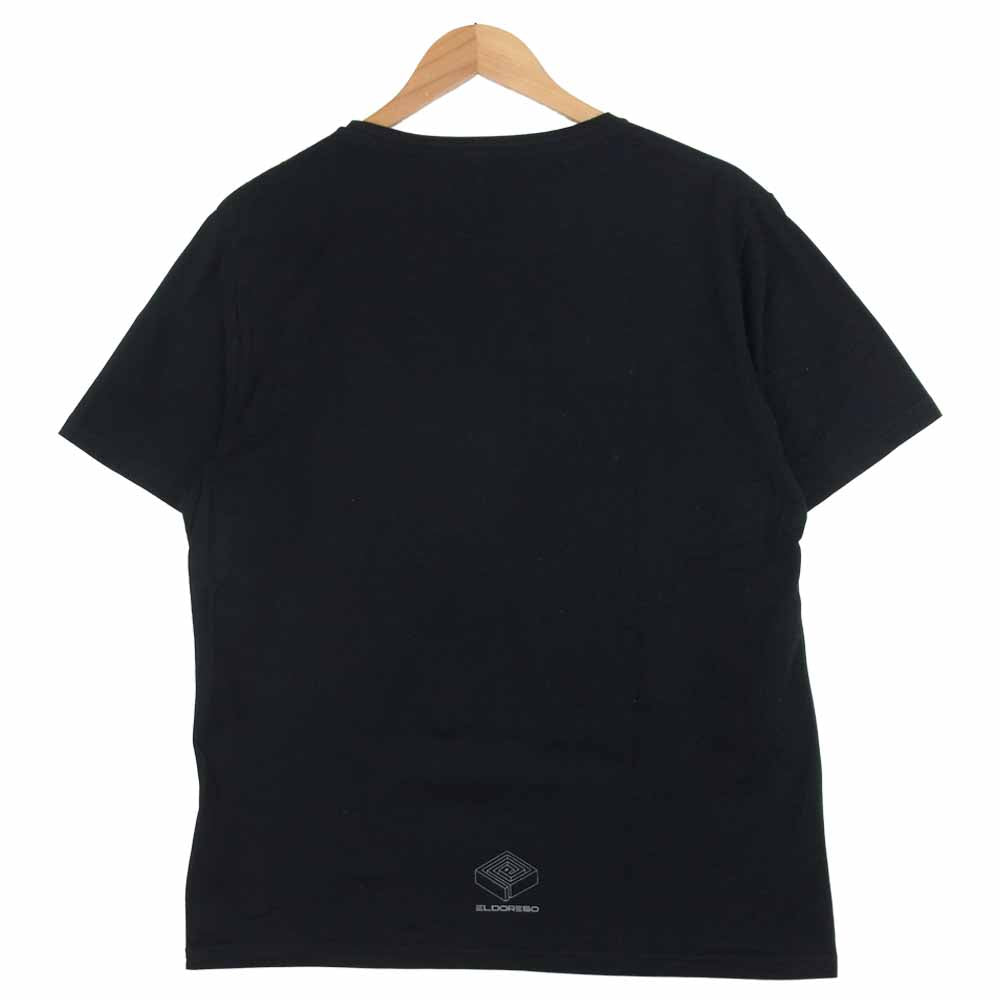 エルドレッソ E1002619 AIR WALK エアウォーク Born To Run T ボーン スカル プリント 半袖 Tシャツ ブラック系 L【中古】