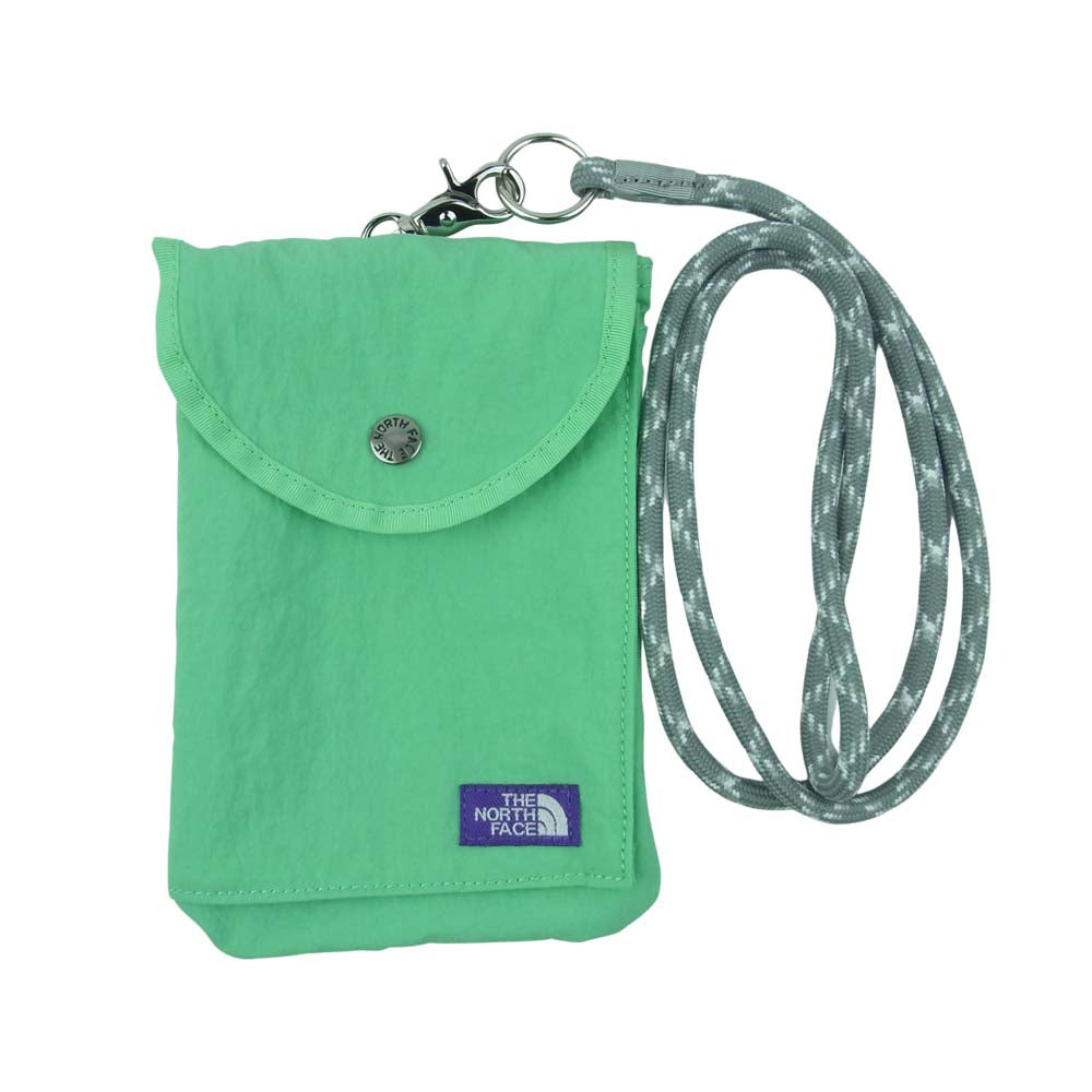 THE NORTH FACE ノースフェイス NN7104N PURPLE LABEL パープルレーベル Lounge Utility Case ラウンジ ユーティリティ ケース ポーチ ライトグリーン系【中古】
