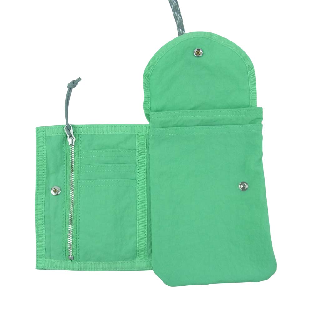 THE NORTH FACE ノースフェイス NN7104N PURPLE LABEL パープルレーベル Lounge Utility Case ラウンジ ユーティリティ ケース ポーチ ライトグリーン系【中古】
