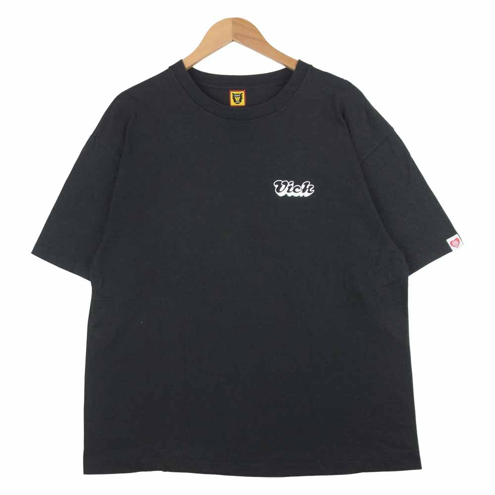 HUMAN MADE ヒューマンメイド XX21TE004 VERDY ヴェルディ T-SHIRT #2 プリント 半袖 Tシャツ ダークグレー系 2L【中古】