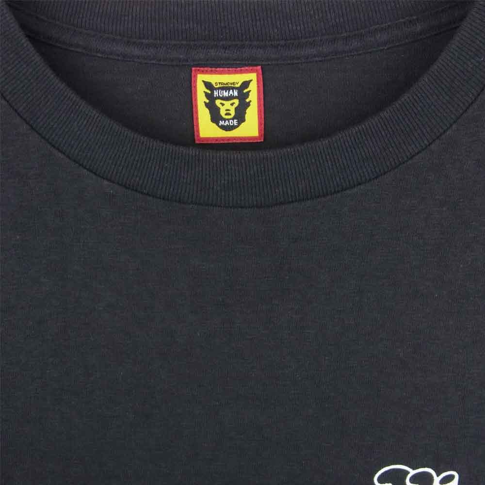 HUMAN MADE ヒューマンメイド XX21TE004 VERDY ヴェルディ T-SHIRT #2 プリント 半袖 Tシャツ ダークグレー系 2L【中古】