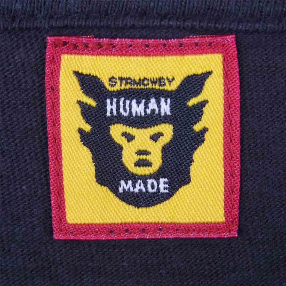 HUMAN MADE ヒューマンメイド XX21TE004 VERDY ヴェルディ T-SHIRT #2 プリント 半袖 Tシャツ ダークグレー系 2L【中古】