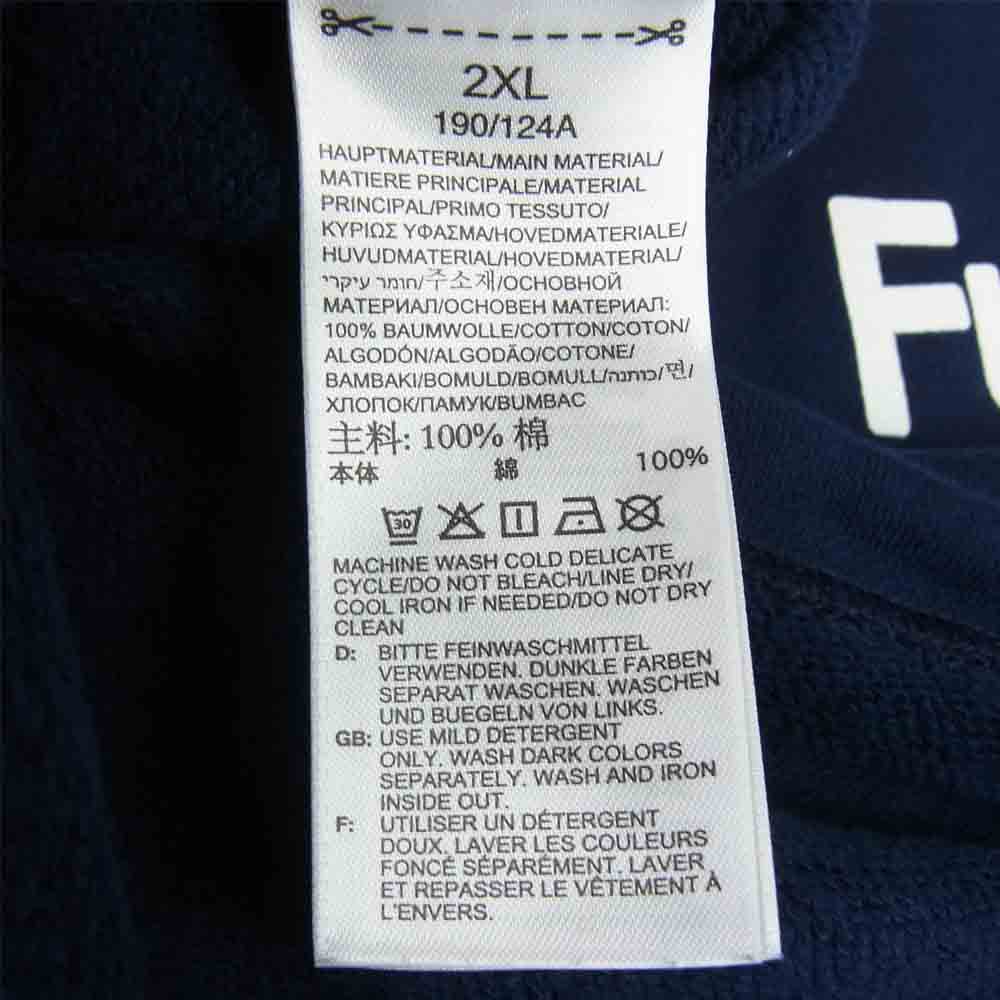 HUMAN MADE ヒューマンメイド adidas originals SWEAT SH アディダス スウェット シャツ ネイビー系 XXL【中古】
