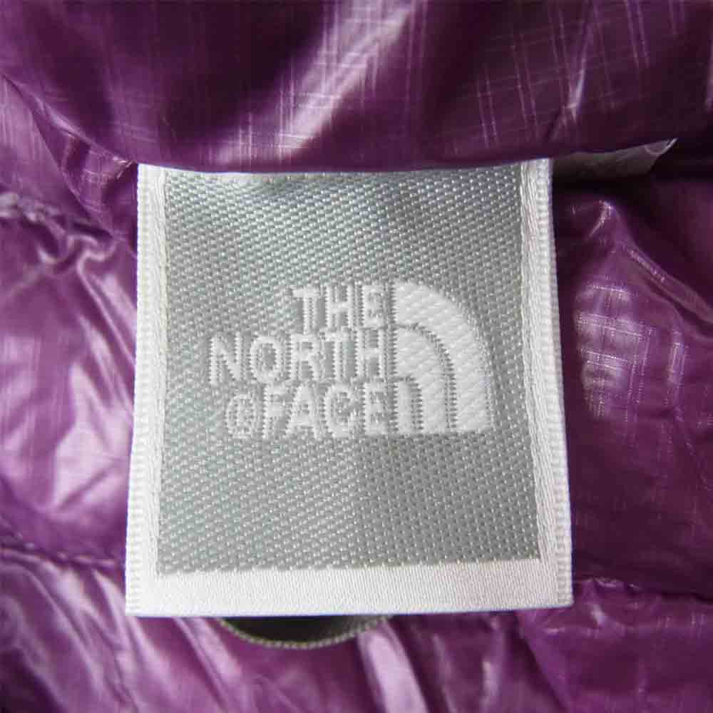 THE NORTH FACE ノースフェイス NDW18174 Light Heat Jacket ライト ヒート ジャケット パープル系 M【中古】