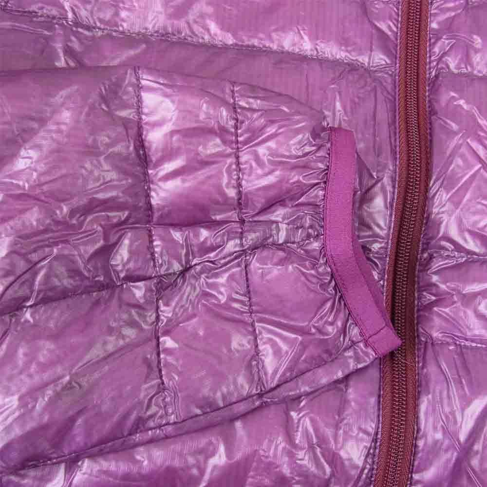 THE NORTH FACE ノースフェイス NDW18174 Light Heat Jacket ライト ヒート ジャケット パープル系 M【中古】