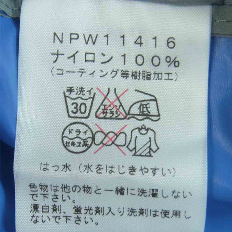 THE NORTH FACE ノースフェイス NPW11416 Hyvent Rain Coat ハイベント レイン コート グレー系 L【中古】