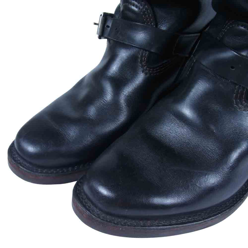 WESCO ウエスコ NARROW BOSS WESCO ENGINEER BOOTS ナロー ボス レザー エンジニア ブーツ ブラック系 内寸26cm【中古】