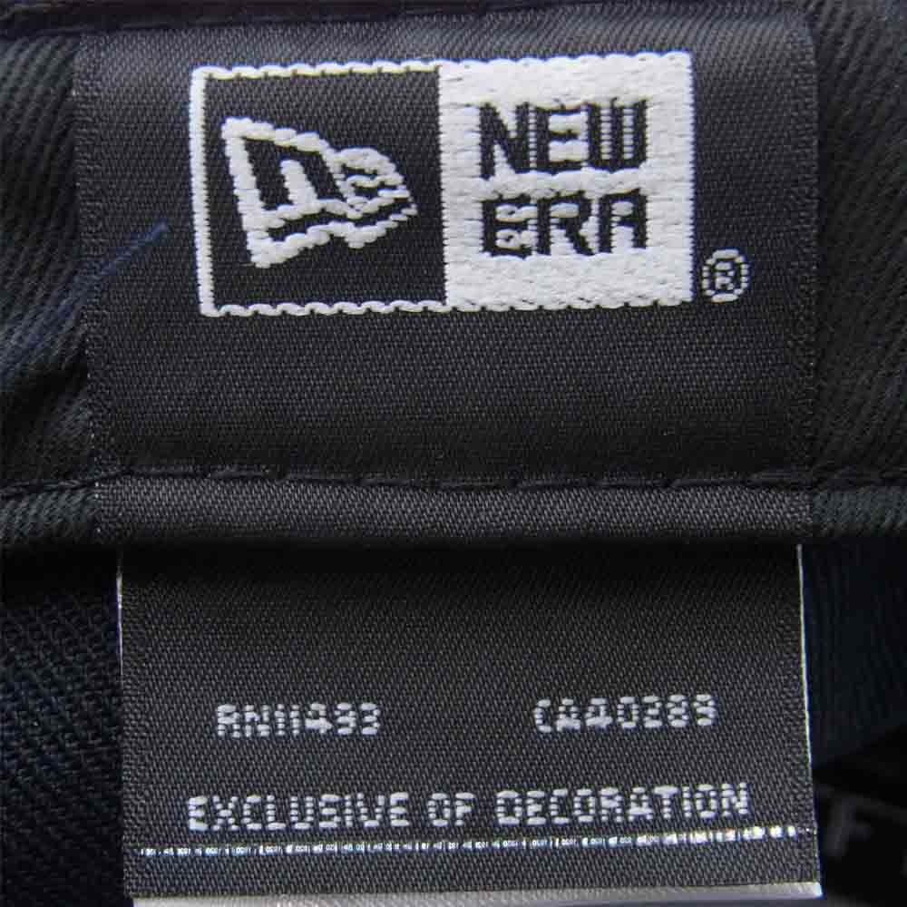 DESCENDANT ディセンダント 212NEDS-HT01 NEW ERA LP 59FIFTY ロゴ キャップ 中国製 ダークネイビー系 59.6cm【美品】【中古】