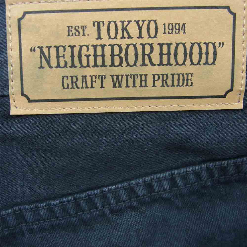 NEIGHBORHOOD ネイバーフッド 21AW 212SPNH-PTM01 BAGGY / C-PT バギー パンツ コットン 日本製 インディゴブルー系 S【中古】