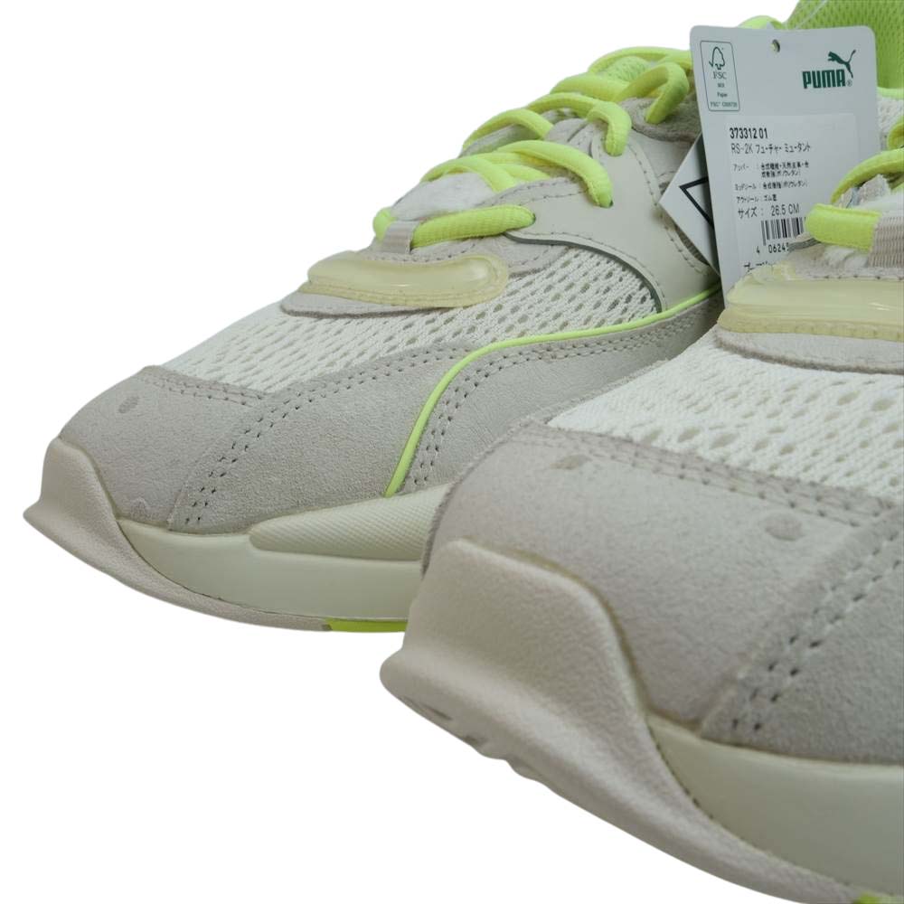 PUMA プーマ 373312 RS-2K フューチャー ミュータント スニーカー ホワイト系 26.5cm【新古品】【未使用】【中古】