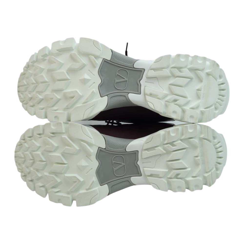 VALENTINO ヴァレンティノ GARAVANI UNDERCOVER SY0S0C20 Climbers Sneakers ガラヴァーニ アンダーカバー クライマーズ スニーカー ワインレッド系 41【美品】【中古】