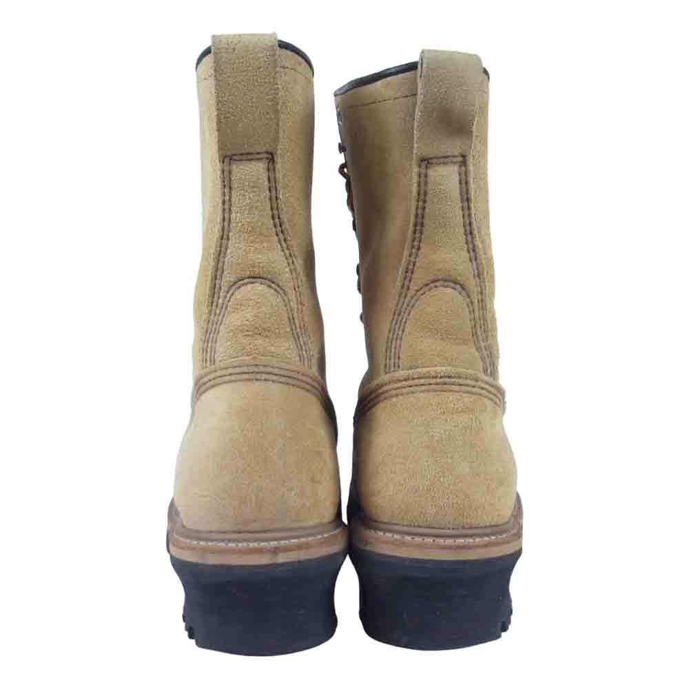 RED WING レッドウィング 8211 PT91 90s スチールトゥ スエード レースアップ ロガー ブーツ 8D【中古】