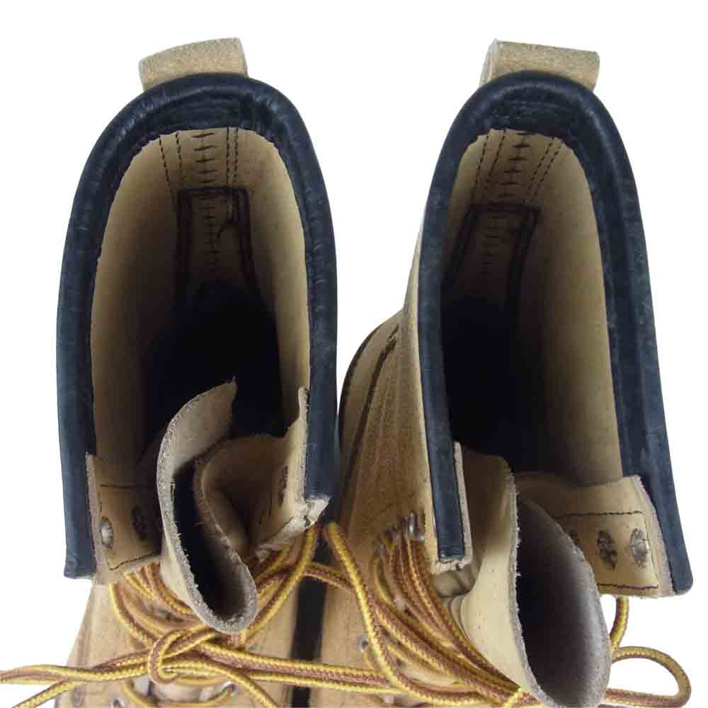 RED WING レッドウィング 8211 PT91 90s スチールトゥ スエード レースアップ ロガー ブーツ 8D【中古】
