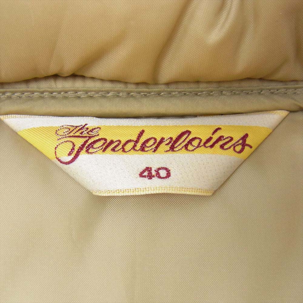 TENDERLOIN テンダーロイン T-NRA VEST SF 中綿 ダウン ベスト マルチカラー系 40【中古】