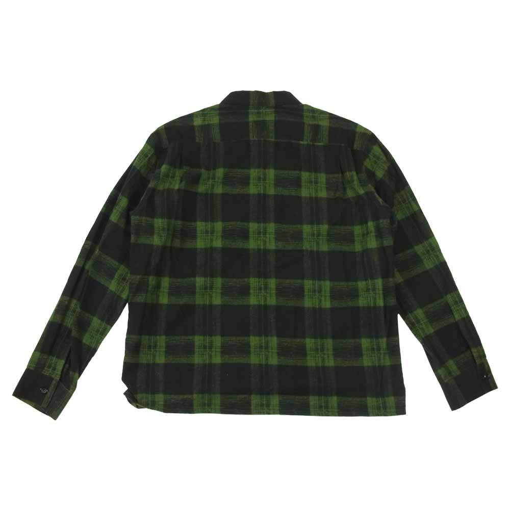 TENDERLOIN テンダーロイン T-PRINT FLANNEL CHECK SHT プリント フランネル チェック シャツ M【美品】【中古】