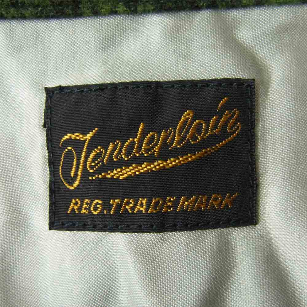 TENDERLOIN テンダーロイン T-PRINT FLANNEL CHECK SHT プリント フランネル チェック シャツ M【美品】【中古】