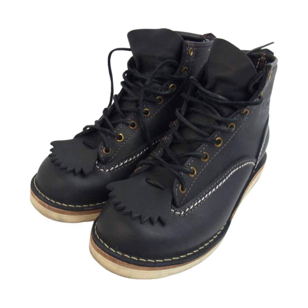 WESCO ウエスコ BK1061010 CUSTOM JOB MASTER ジョブマスター レザー ブーツ ブラック系 7 1/2【中古】