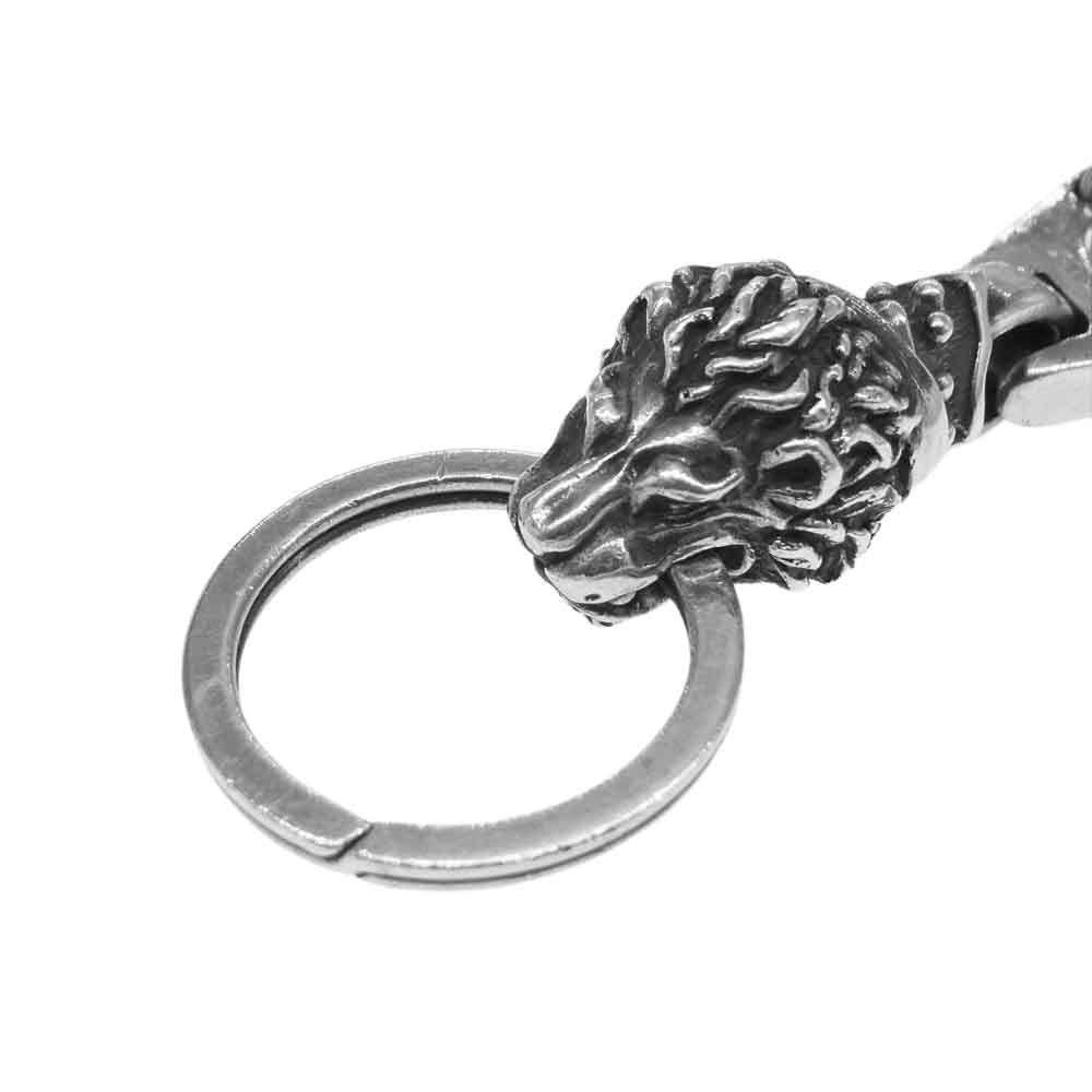 BILL WALL LEATHER ビルウォールレザー ライオンヘッド キーチェーン【中古】