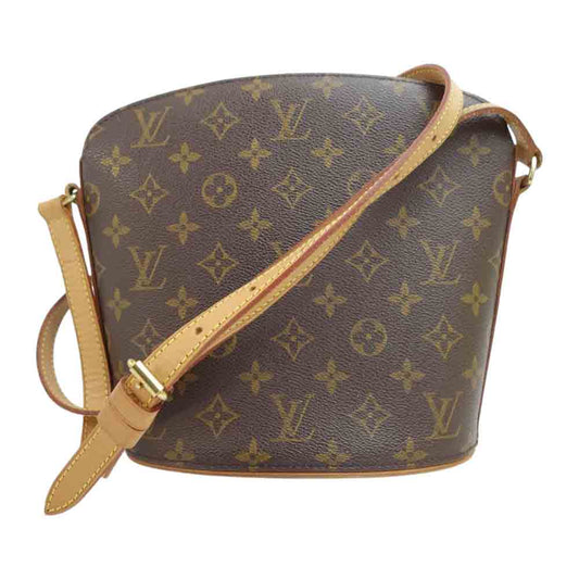 LOUIS VUITTON ルイ・ヴィトン M51290 モノグラム ドルーオ ショルダーバッグ ブラウン系【中古】