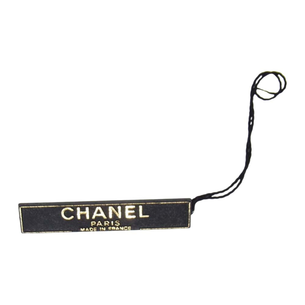 CHANEL シャネル 2/3 ココマーク ラインストーン ゴールド系【中古】