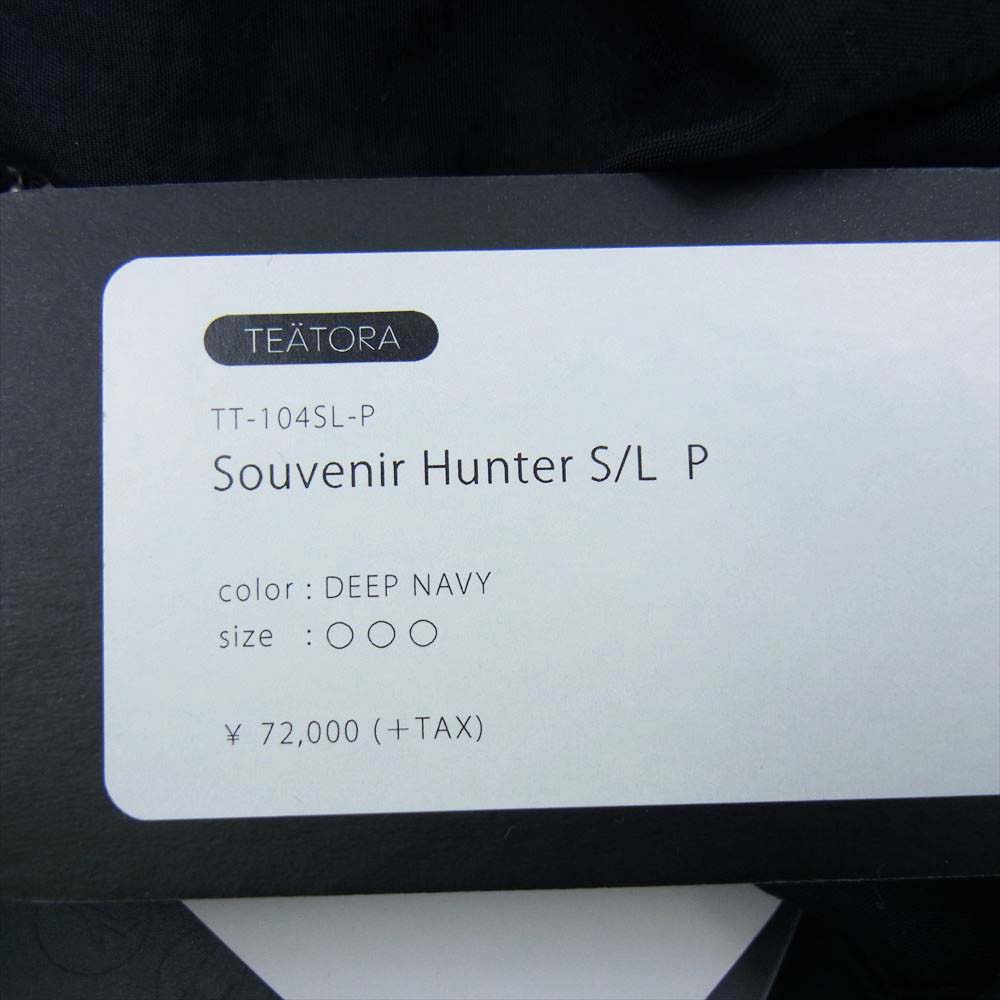 TEATORA テアトラ TT-104SL-P SOUVENIR HUNTER S/L packable スーベニア ハンター パッカブル ジャケット サイズ3【中古】