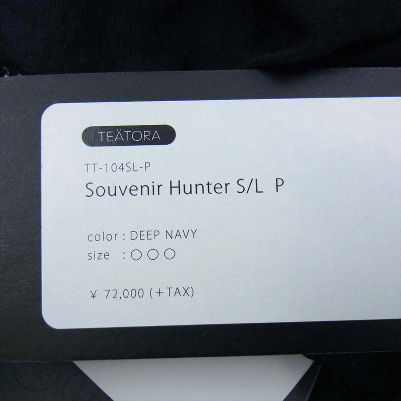 TEATORA テアトラ TT-104SL-P SOUVENIR HUNTER S/L packable スーベニア ハンター パッカブル ジャケット サイズ3【中古】