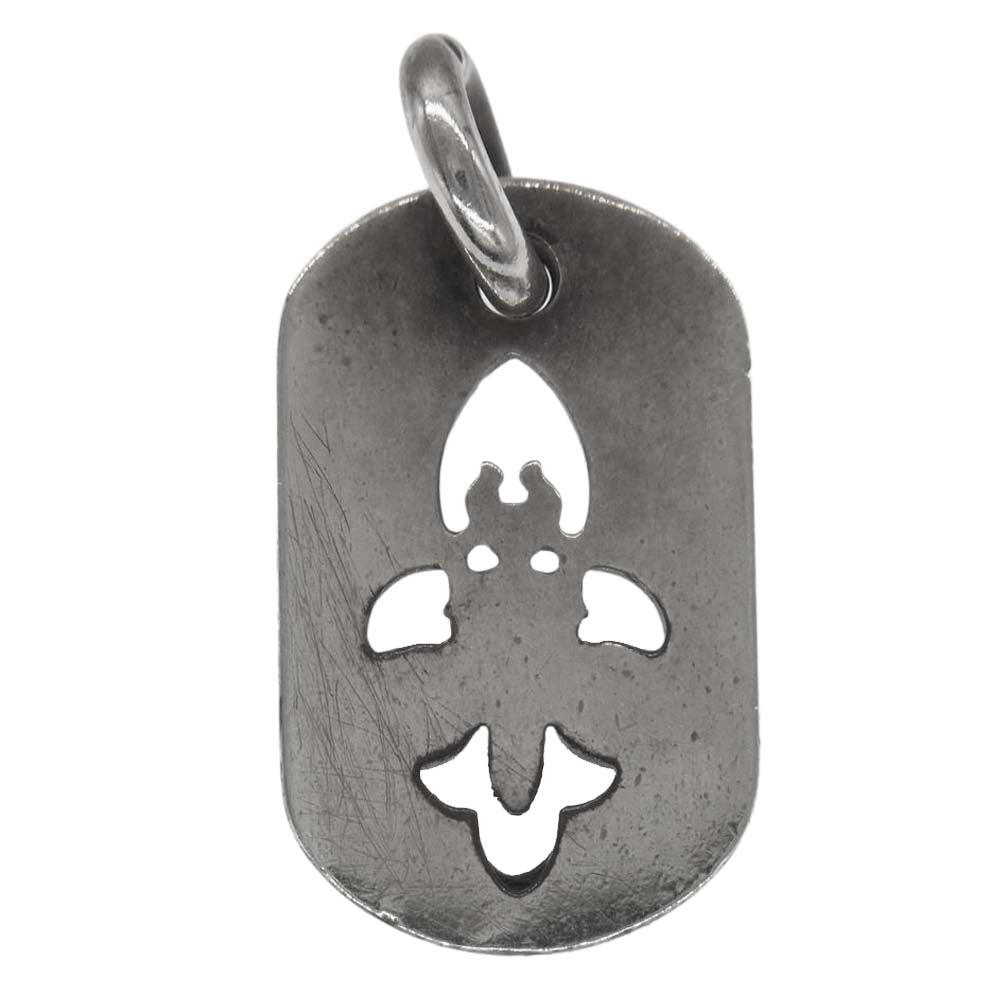 CHROME HEARTS クロムハーツ（原本無） カットアウト フレアニー ダガー ドッグタグ ペンダント トップ【中古】