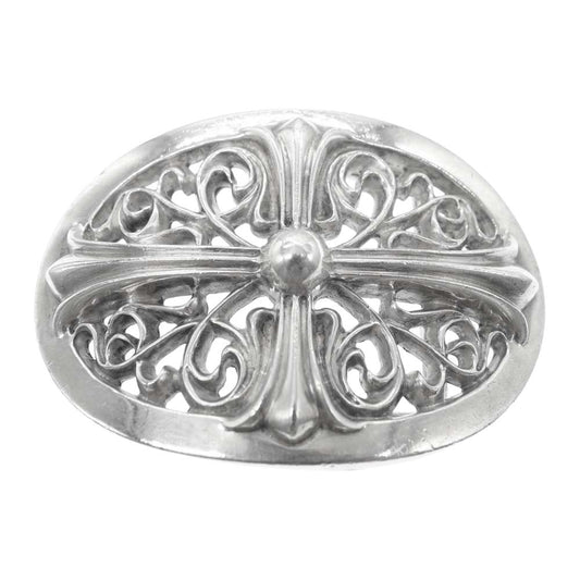 CHROME HEARTS クロムハーツ（原本無） BUCKL OVAL CROSS 1.5 クラシック オーバルクロス バックル シルバー系【中古】