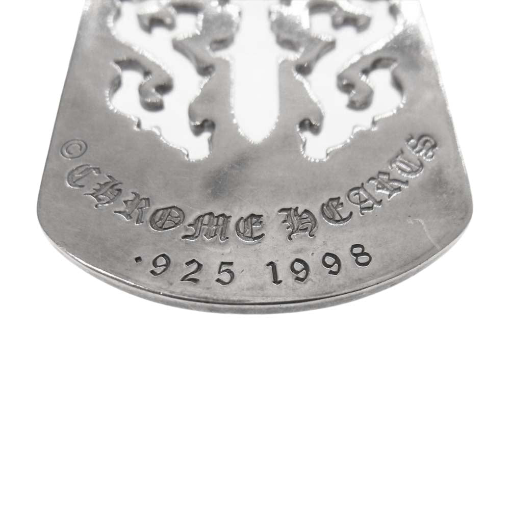 CHROME HEARTS クロムハーツ（原本無） Dogtag Dagger ダガー ドッグタグ ラージ【中古】