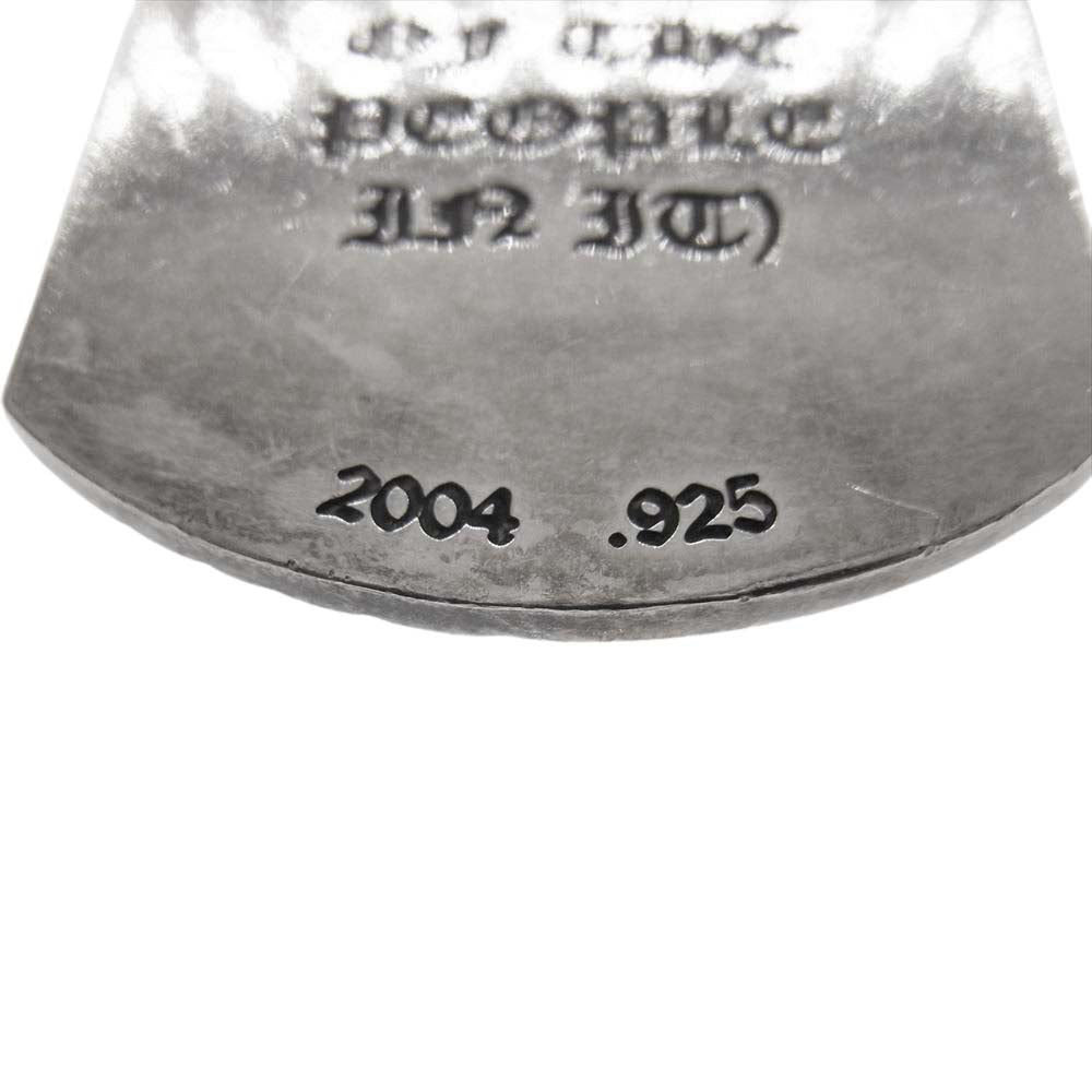 CHROME HEARTS クロムハーツ（原本無） LARGE DOG TAG GOD BLESS 